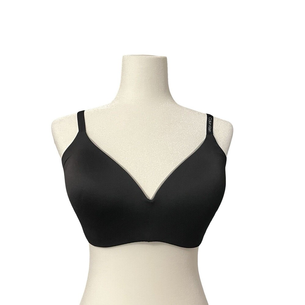 Calvin Klein Black Lightly Lined T-Shirt Bra L EUC